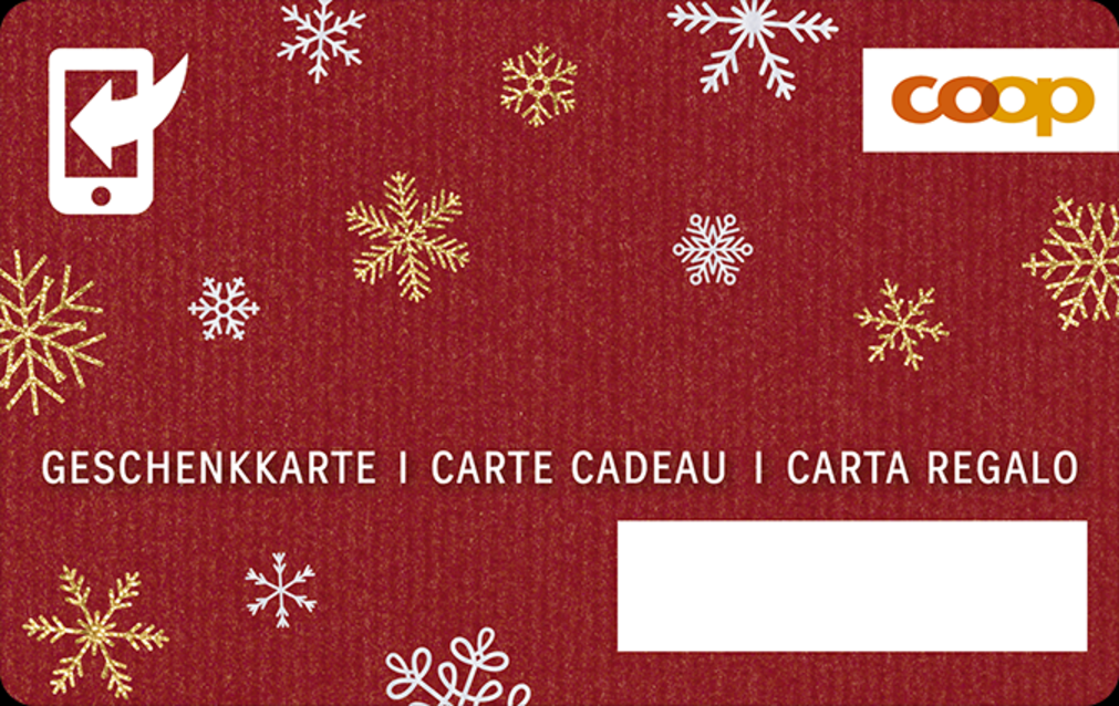 Geschenkkarte Weihnachten